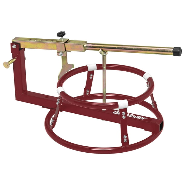 ESCO 90450 Turntable Style Manual Post Mounting Passenger Tire Spreader Red 